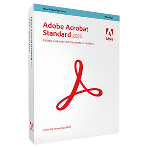 Acrobat Standard 2020 中文標準版盒裝